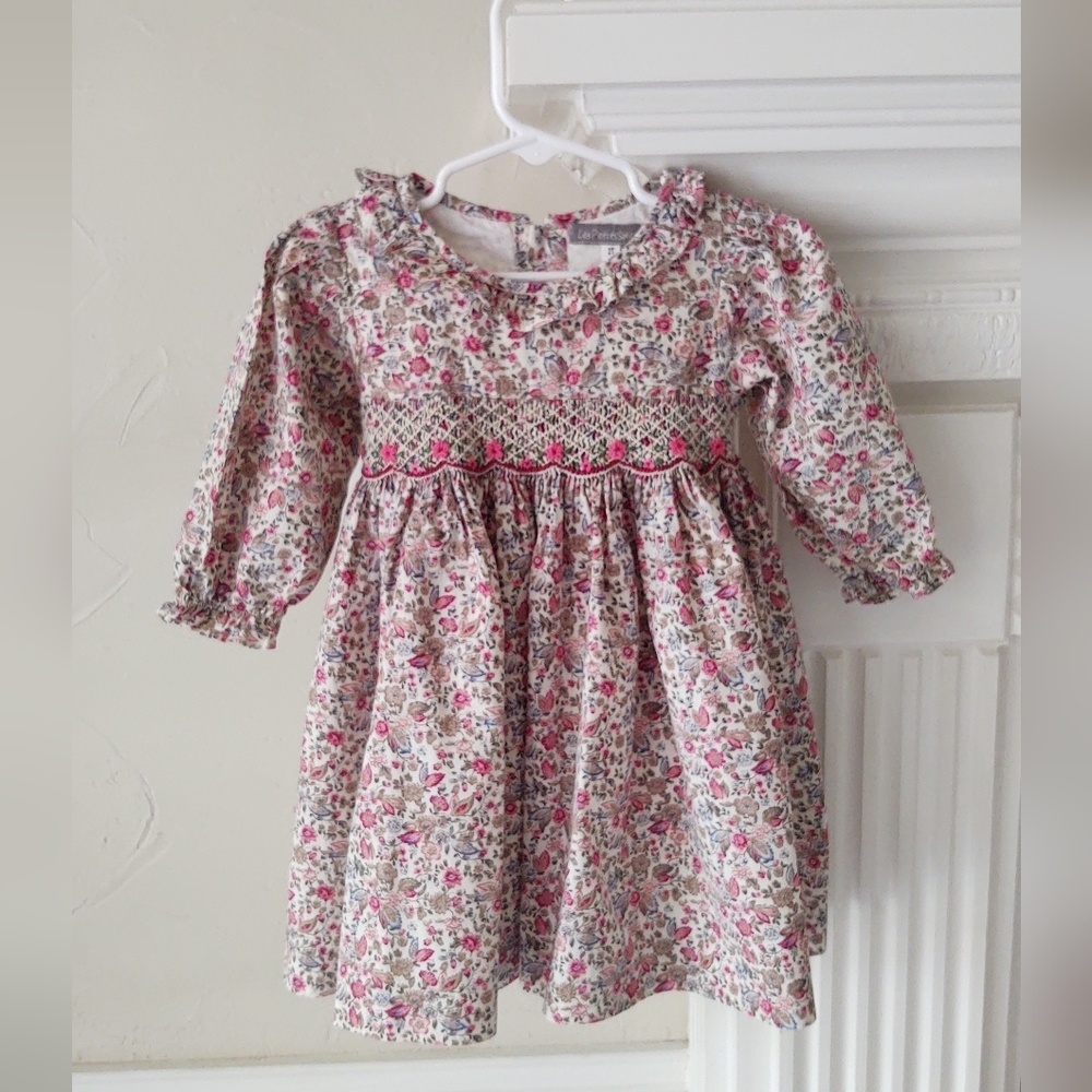 LES Petits Soleil | smocked floral dress